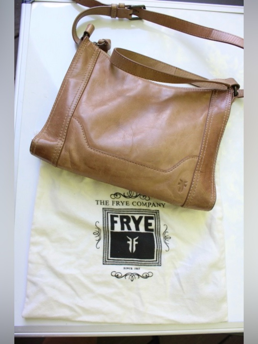 Frye Melissa zip cross body bag